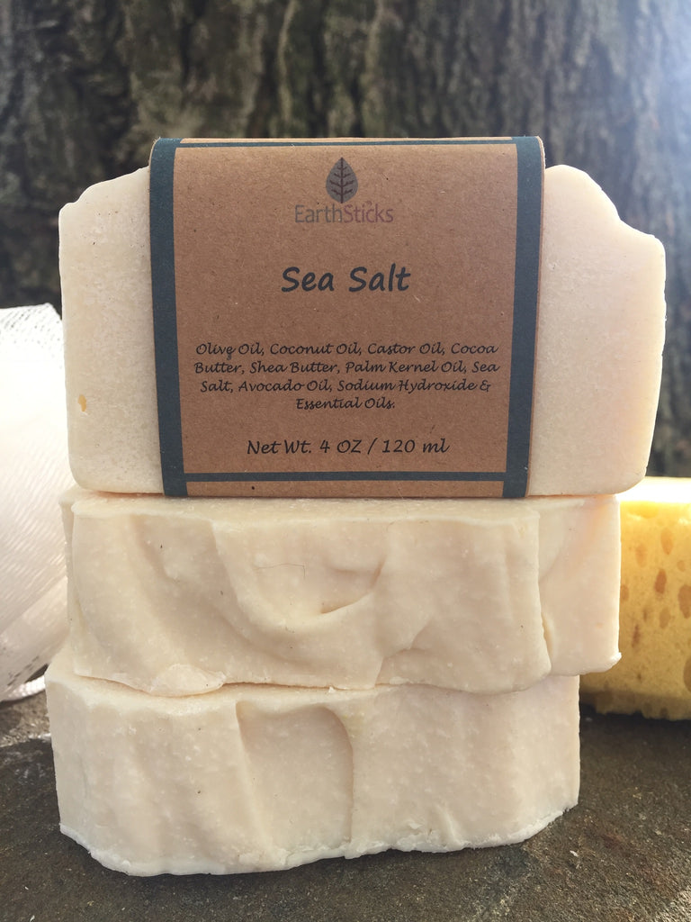 Sea Salt Soap 5-6 oz. Bar